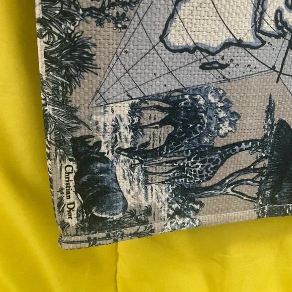 Dior Platinum 2025 : Around The World Straw Tote Beach Bag. brand new not used - Picture 8 of 8